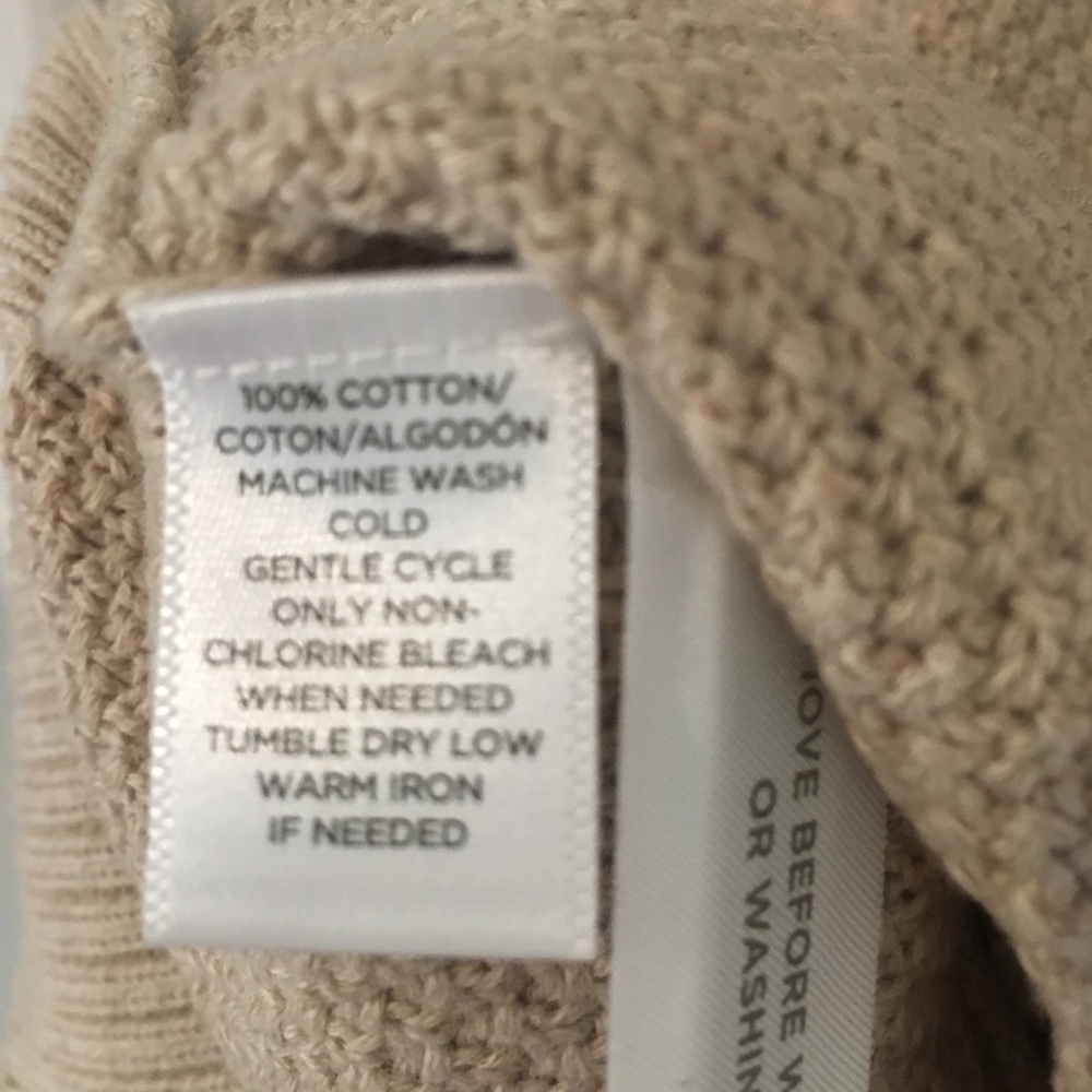 Loft tan sweater. Size medium. - Picture 6 of 6